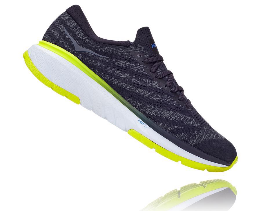 Hoka One One Cavu 3 Löparskor Herr - Marinblå - ZFLJI-9426